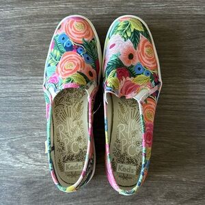 Keds + Rifle Paper Co. Slip on shoes